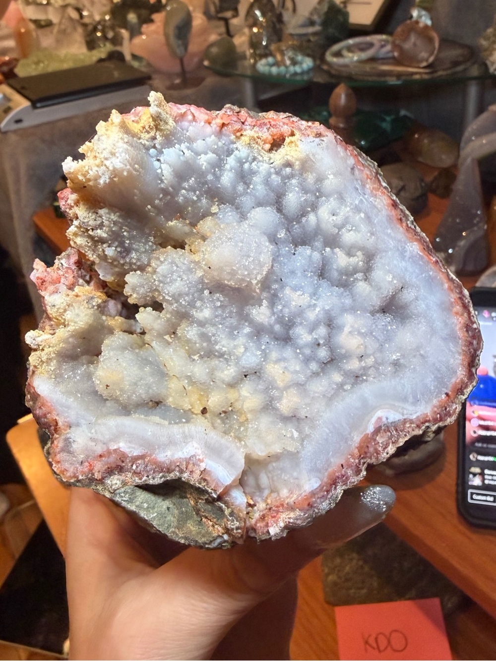 Chalcedony Geode - Picture 2 of 2
